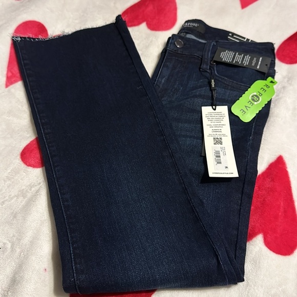Women's Dark Blue Jeans - Picture 13 of 16